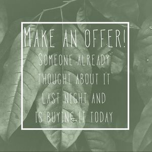 Something you like may be gone tomorrow!